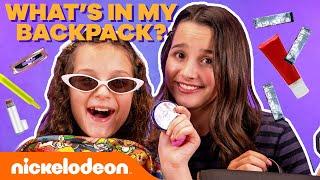 What's in Annie & Hayley's BACKPACKS?!  | Dora and the Lost City of Gold | Nick