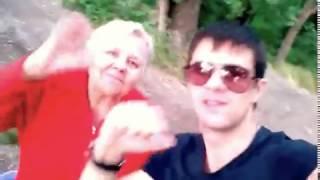 grandmother with her grandson annealed)))