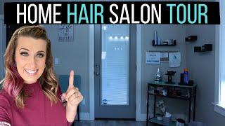 Home Salon Tour | How I Designed My In-Home Hair Salon