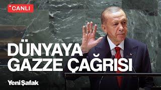 Cumhurbaşkanı Erdoğan'dan BM'de tarihi konuşma #Gazze