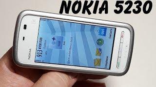 Nokia 5230 white  ретро телефон из Германии. Капсула времени. Тесты. Обзор. Проверка