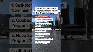Canada pnp program without ielts | no ielts required job in canada | current pnp programs in canada