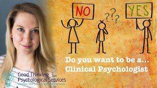 Do You Want to be a Clinical Psychologist? - With Dr Marianne Trent