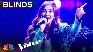 The Coaches Fight Over Katie O's Four-Chair Turn Country Performance | Voice Blind Auditions | NBC