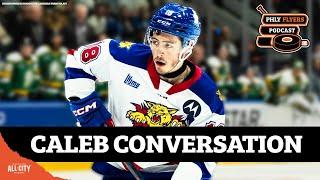 Breaking down DRAFT PROSPECT Caleb Desnoyers with Alex Appleyard | PHLY Flyers Podcast