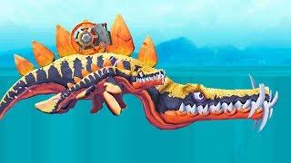 Hungry Shark Evolution - LEO LIOPLEURODON and Small LEO Monster | Android iOS Gameplay HD