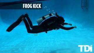 SDI/TDI Scuba Diving Finning Techniques - Frog Kick