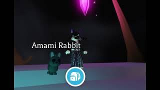 Making neon amami rabbit/ Adopt me! Roblox\Eliz_games