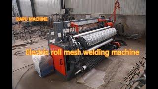 Welded wire mesh roll machine shipped to Brazil