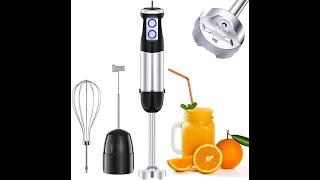 Comsoon 3 in 1 500W 6 Speed Immersion Blender