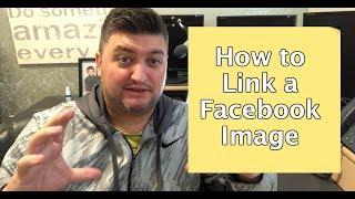 How to Link a Facebook Image Post to a Website page