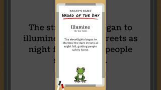 BD: Word of the Day - Illumine