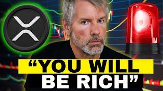 XRP WE HAVE A PROBLEM! MICHAEL SAYLOR JUST CHANGED HIS MIND!