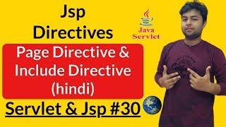 Jsp directives | Directive tags in Jsp | hindi | Servlet #30