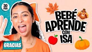 Aprende Peque con Isa - Día de Acción de Gracias Para Peques - Thanksgiving - Spanish Learning