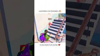 Landing on school 
