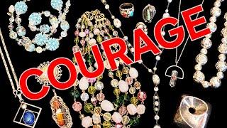 COURAGE AT THE THRIFT STORE! LIFE BEFORE GOOGLE LENSE & AI #vintage #jewelry #artificialintelligence