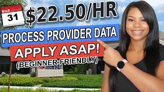 3 Hiring Immediately Work-From-Home Jobs | Process Data | Paying Up to $25/Hour!