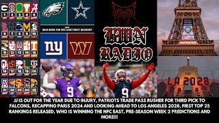 Bwn Radio- McCarthy Out For Season, Patriots Make Trade, Top 25 CFB Ranking Released, and More!