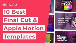 10 Best Final Cut Templates [2021]