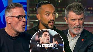 "Too many draws won't win you any title!" | Super Sunday debate whether Arsenal can win the league