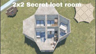 Rust- Secret loot room 2x2 chad design