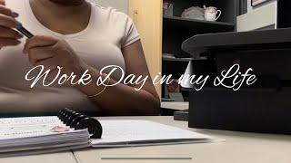 Work Day in my Life | Administrative Assistant | thap