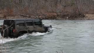 Jeep Wrangler Deep Water Crossing #mooreexpo