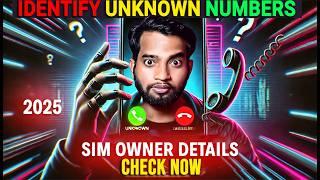 Identify Unknown Numbers Real Name Without Truecaller | 2025 | Check Unknown Number Details |