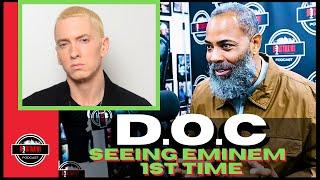 DOC on The 1st Time Dr Dre Showed Me Eminem! I was Like Hell Naw!