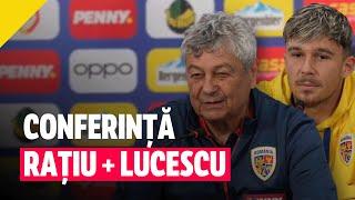 Mircea Lucescu și Andrei Rațiu, conferință înainte de România -  Cipru  | GOLAZO.ro