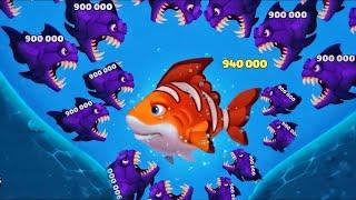 Fishdom  ads Mini Game 9.8 hungry fish BIG update Gameplay Ads