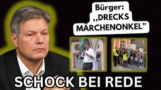 Robert Habeck: ,,Hau ab, du Märchenonkel" Dann eskaliert die Situation völlig