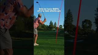 Snap hooks and slices. I have a DEEP bag (I never practice hitting driver) #golf #golfball