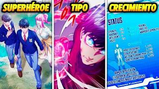 ️¡HÉROE de Tipo Crecimiento que EVOLUCIONA! | PARTE #5 (Resumen MANWHA)