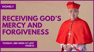 Receiving God's Mercy And Forgiveness - William Cardinal Goh (Homily - 05 Mar 2024)