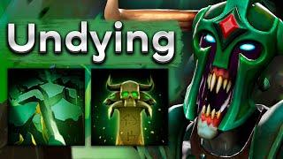 Саппорт, который идет вперед и дерётся! - Undying 7.35 DOTA 2