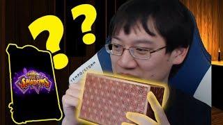 This MADMAN Tries to Open a Box for 40 Minutes to Reveal a Card! | Rise of Shadows | Hearthstone