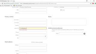 MYOB Essentials Training Course Video Tutorial 502e202   Create Customer Contacts