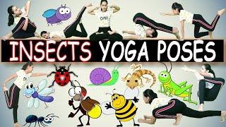 Insects Yoga Poses | YOGA for Kids I Insects Yoga Poses for Kids | Yoga for Corona | Kids Yoga |Yoga