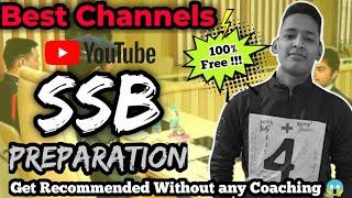 Best YouTube channels for SSB Preparation | Prepare for ssb at home| SSB Preparation.