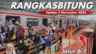 Melihat lagi progres stasiun RANGKASBITUNG ULTIMATE. udah sampe mana yah?? | Update 2 November 2024