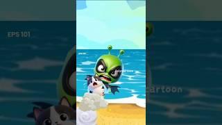 HELP my kitten  #cartoon #cat  #kartunanak  #comedy  #funny #shorts #short