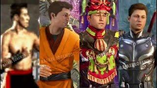 MORTAL KOMBAT JOHNNY CAGE Evolution Skins Costumes MK1 - MK1 Mortal Kombat 1