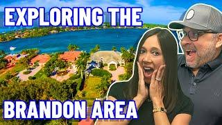 Living in Brandon Florida Tour | Moving to Hillsborough County Florida in 2022 | Brandon FL Homes |