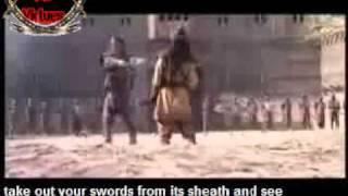 Imam Ali against Marhab in Khyber Battle