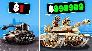 $1 to $1,000,000 Tank in GTA 5