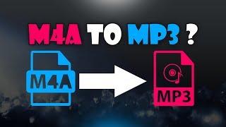 How To Convert iPhone Audio File M4a To MP3 On PC Lets See HOW? - (2018/2019)