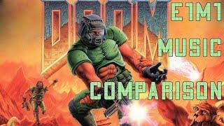 DooM E1M1 MIDI Music Comparison