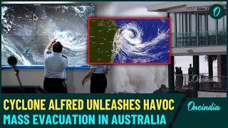 Cyclone Alfred Videos : Mass Evacuations, Power Outages in Australia's Biggest Disaster